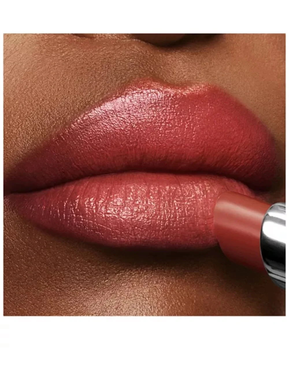 Tom Ford Soleil Lip Color 02 02 Rose d'Hiver is a deep terracotta. New Full Size